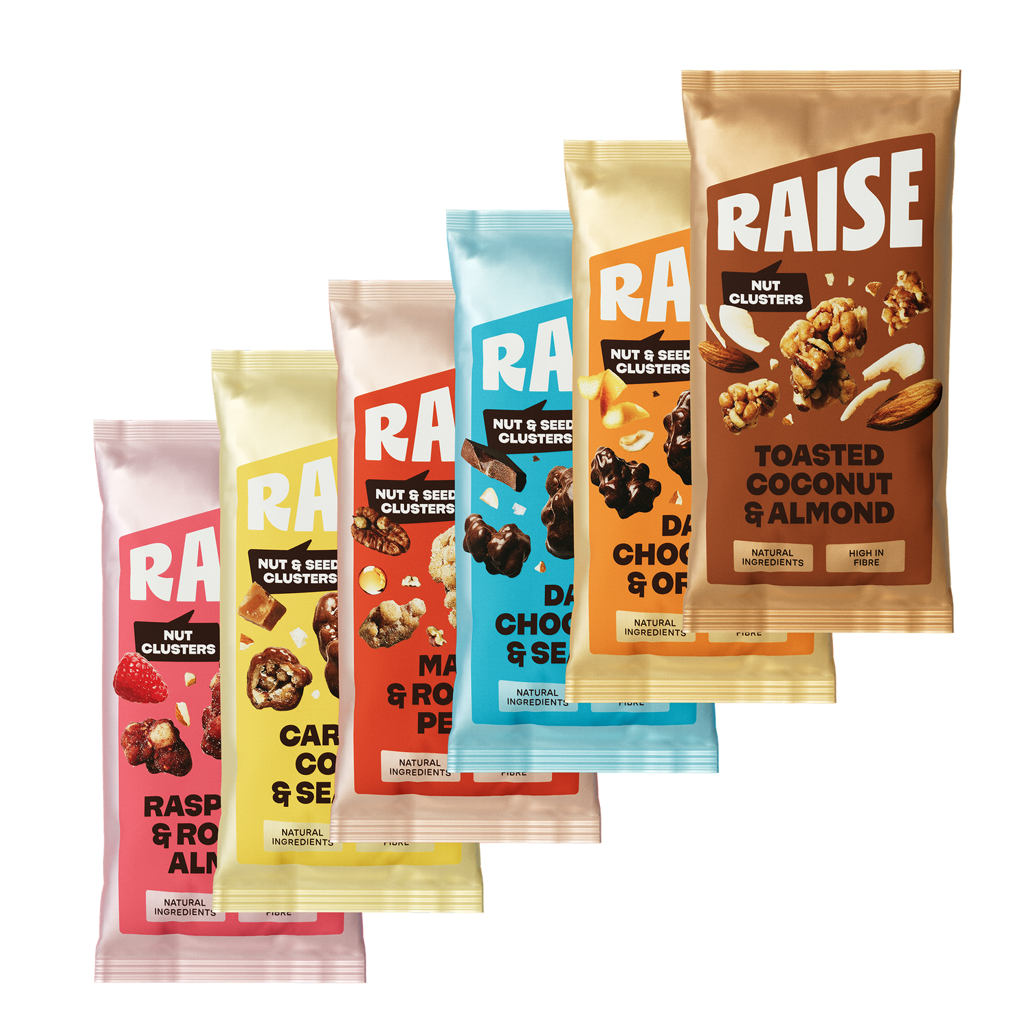 ALL 6 - Nut Clusters and Nut & Seed Clusters